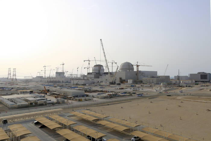 UAE 바라카 원전 현장 전경