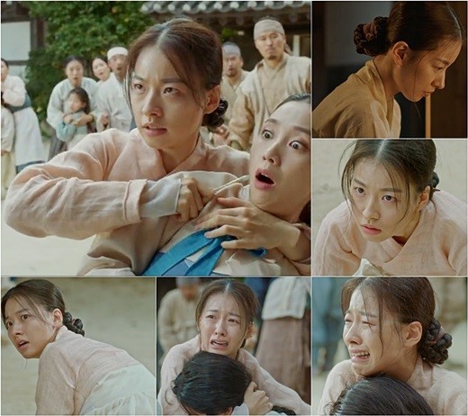 배우 이시아가 '미스터 션샤인'의 강렬한 첫 인상을 이끌었다. / 사진=tvN 화면 캡처