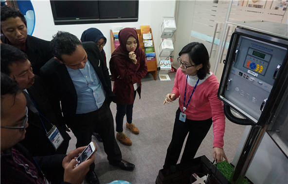 한국수자원공사가 지난 2016년 인도네시아 공무원 초청 교육을 실시하는 모습. [자료:한국수자원공사]
