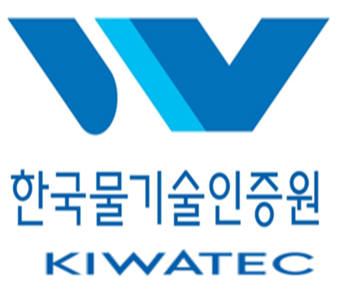 한국물기술인증원 로고.