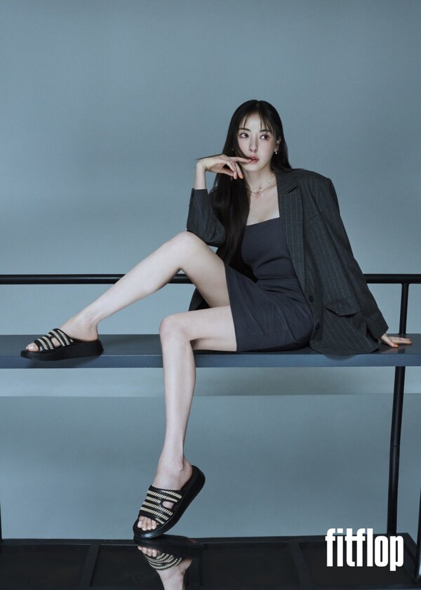 LF는 영국 신발 브랜드 '핏플랍'의 올해 봄·여름 앰버서더로 배우 이다희를 선정했다. [사진 LF]